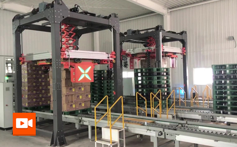 小黄蜂 | T1300高速立式智能缠绕机在维达纸业浙江工厂优化升级！